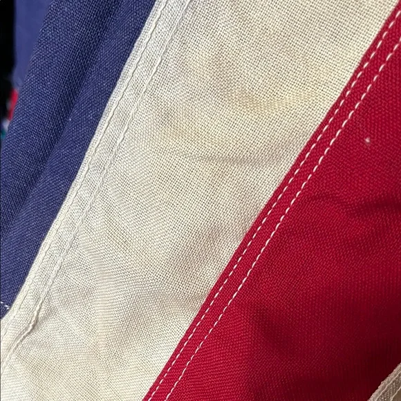 Red and White Betsy Ross Flag Art & Decals